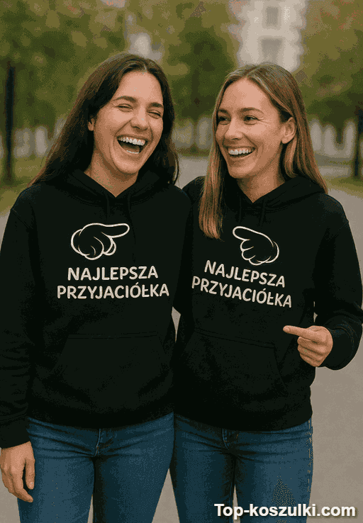 Bluzy dla przyjaciółek najlepsza przyjaciółka