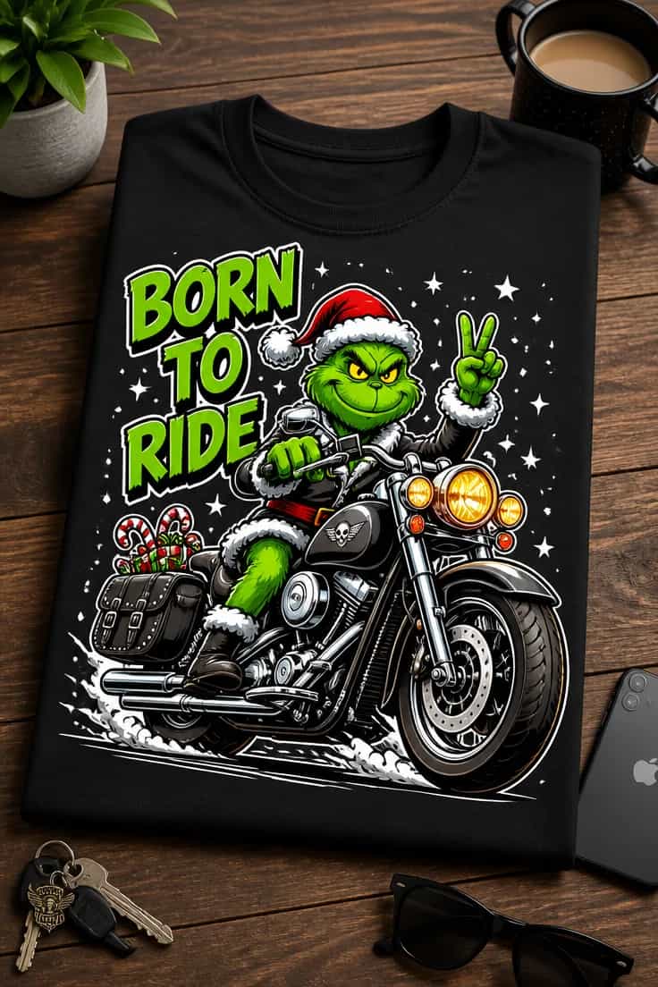 Koszulka dla motocyklisty – Born To Ride