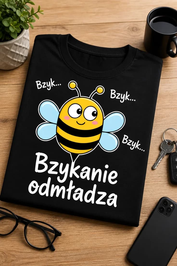 Koszulka bzyk bzyk bzykanie odmładza