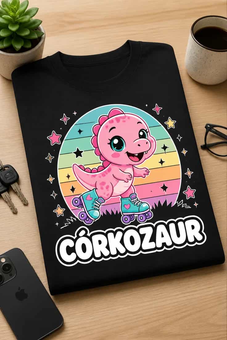 Koszulka dla córki – Córkozaur