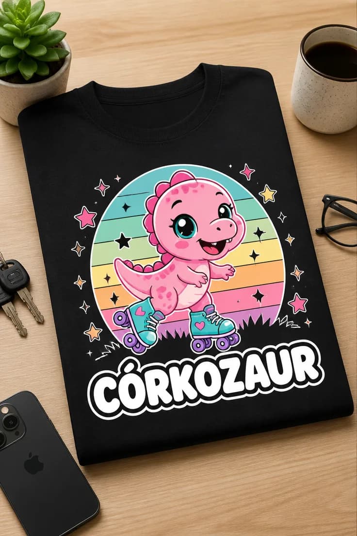 Koszulka dla córki – Córkozaur