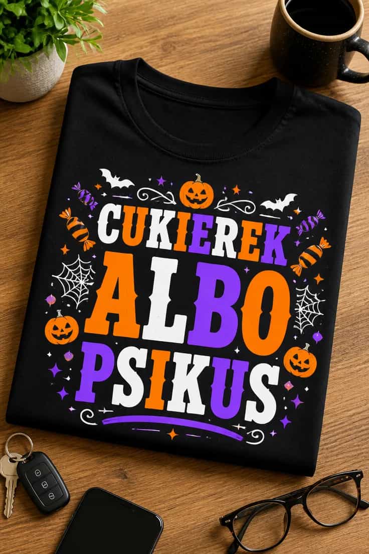 Koszulka cukierek albo psikus