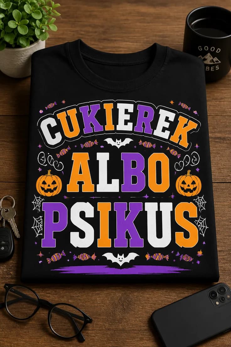 Koszulka cukierek albo psikus 2