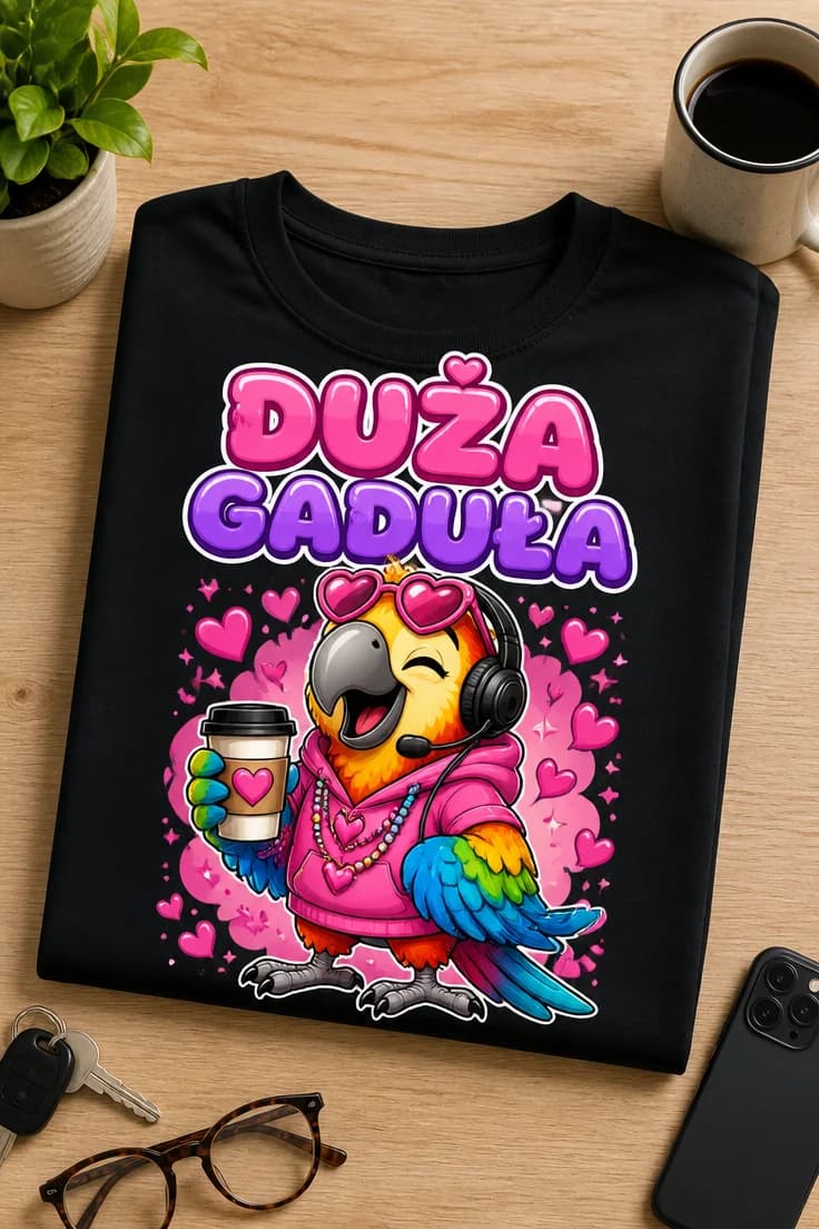 Koszulka dla mamy – Duża Gaduła