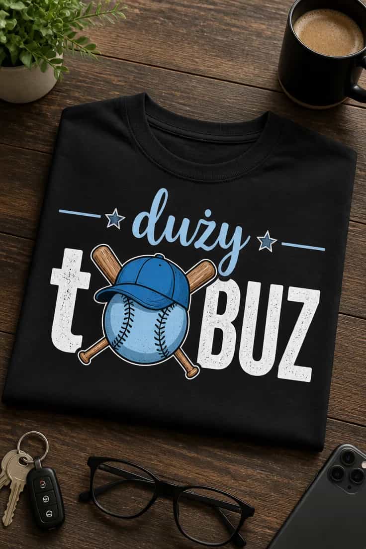 Koszulka dla taty – duży tłOBUZ