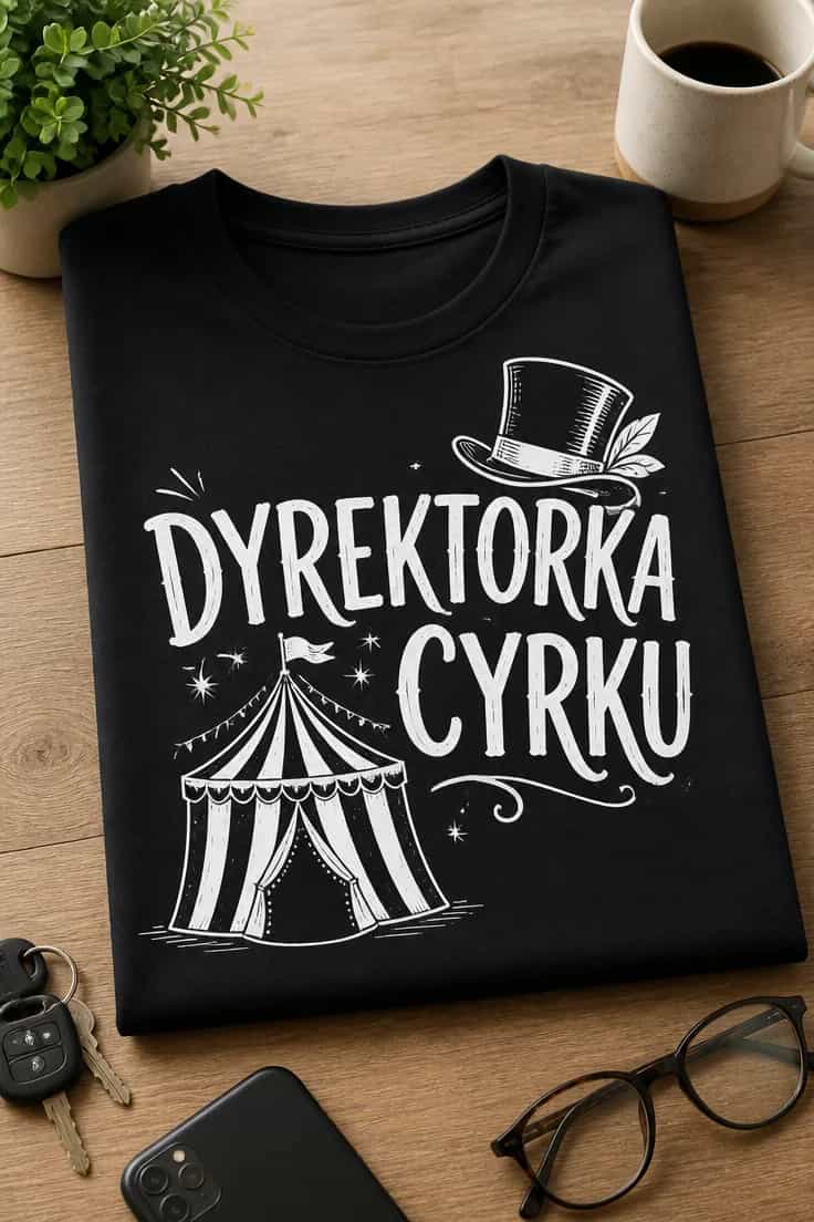 Koszulka dla mamy – Dyrektorka Cyrku