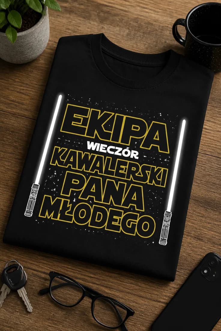 Koszulka ekipa pana młodego wieczór kawalerski