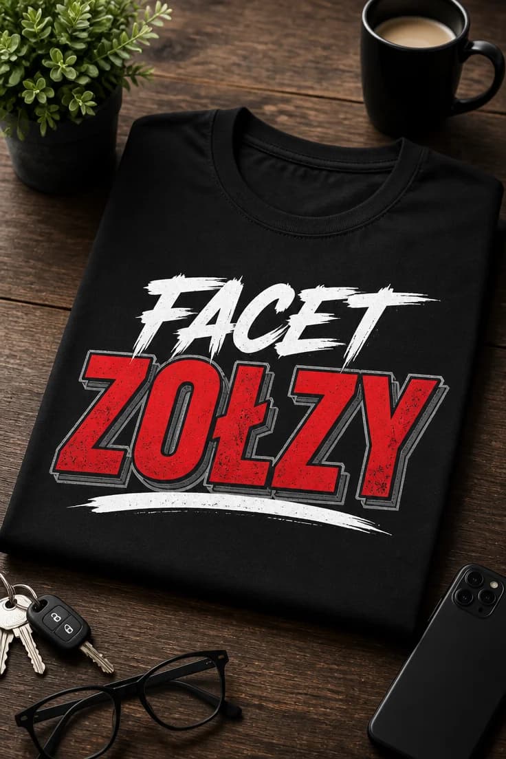 Koszulka dla męża – Facet Zołzy