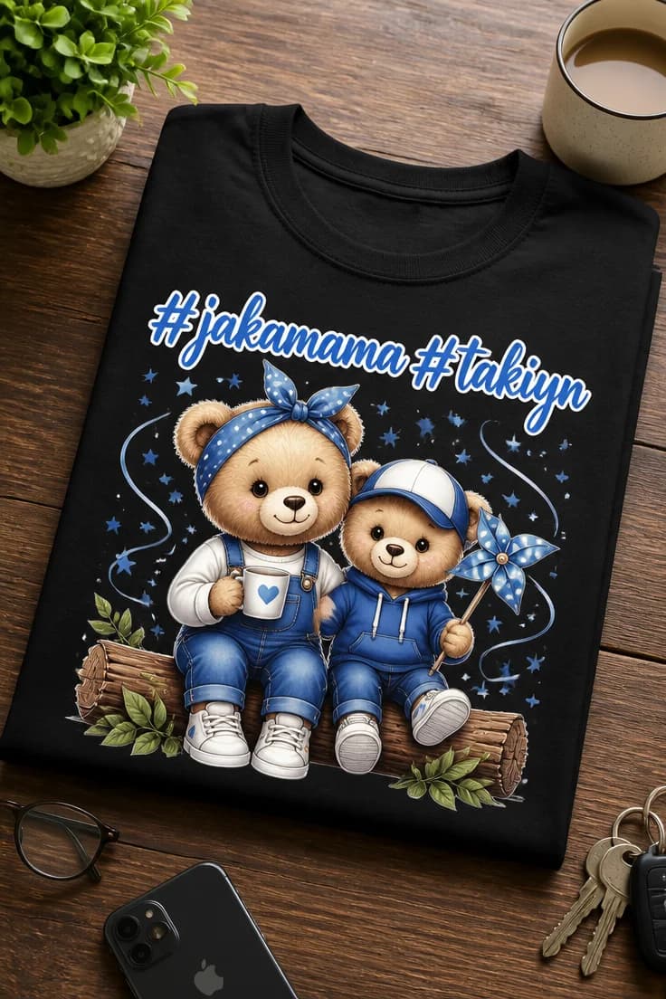 Koszulka dla mamy i syna – #jakamama #takisyn