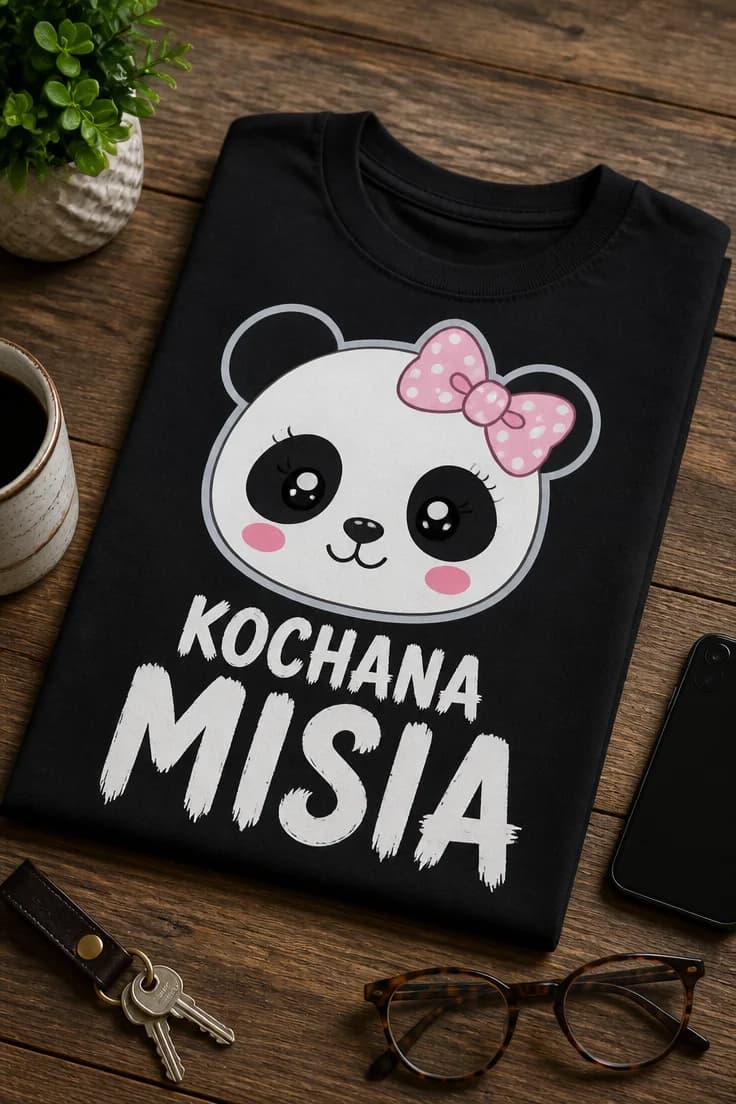 Koszulka dla ukochanej dziewczyny – Kochana Misia