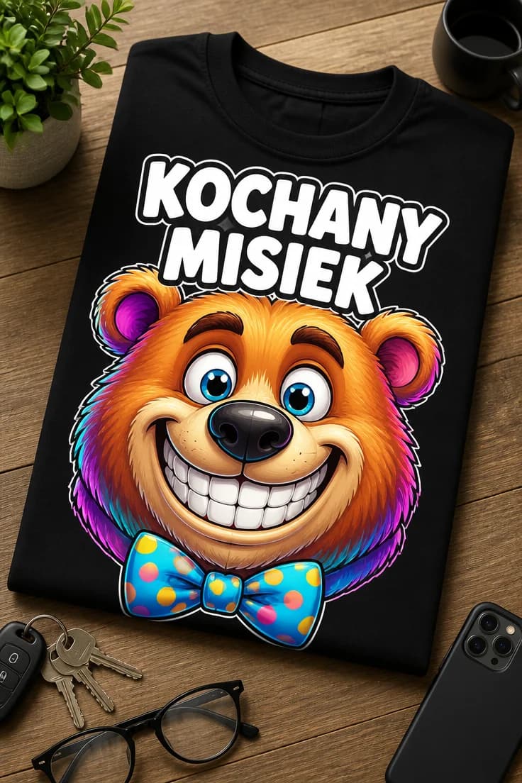 Koszulka dla męża – Kochany Misiek
