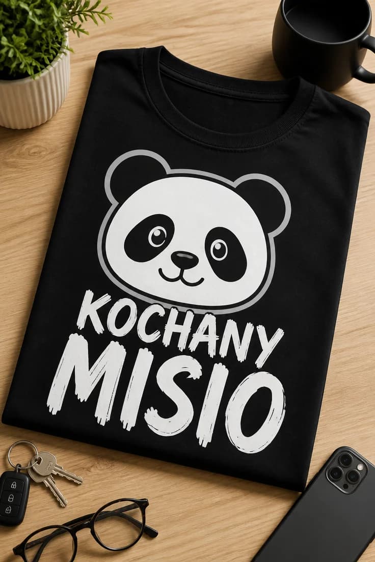 Koszulka dla męża – Kochany Misio