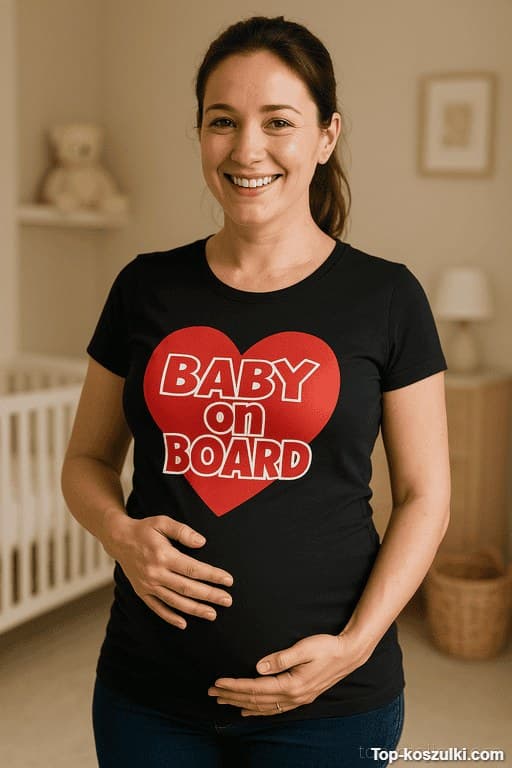Koszulka ciążowa BABY on BOARD