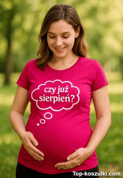 Koszulka ciążowa czy już z własnym miesiącem