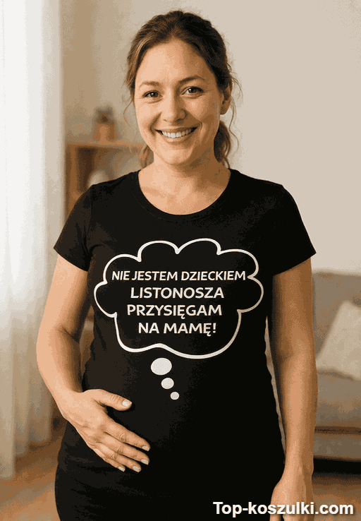 Koszulka ciążowa nie jestem od listonosza