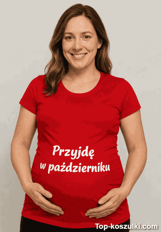 Koszulka ciążowa przyjdę w październiku