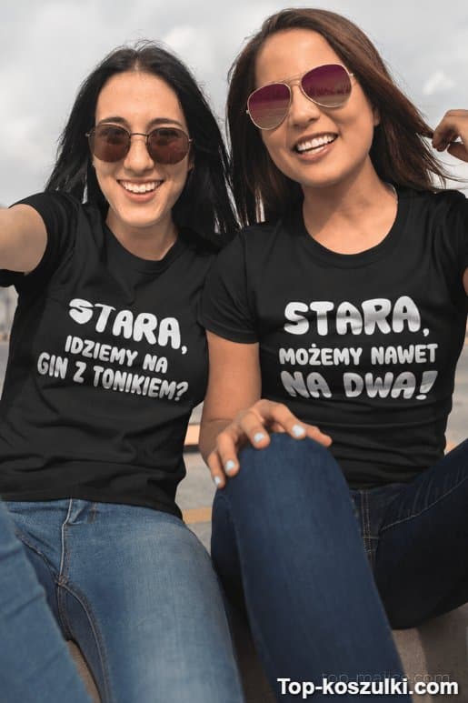 Koszulka dla par gin z tonikiem