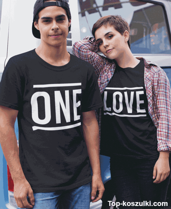 Koszulka dla par One Love