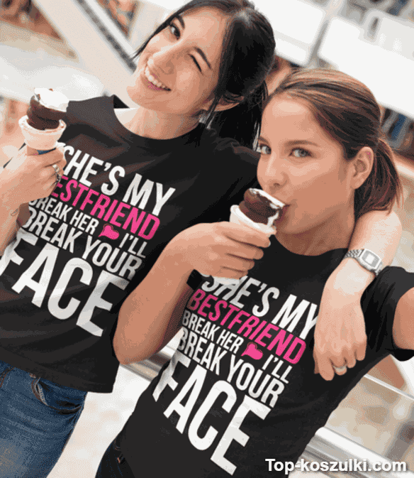 Koszulka dla par she's my best friend