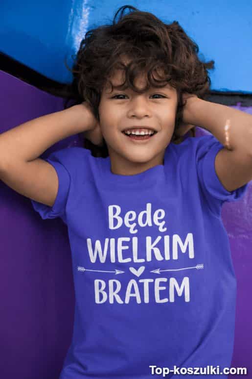 Koszulka dziecięca będę wielkim bratem