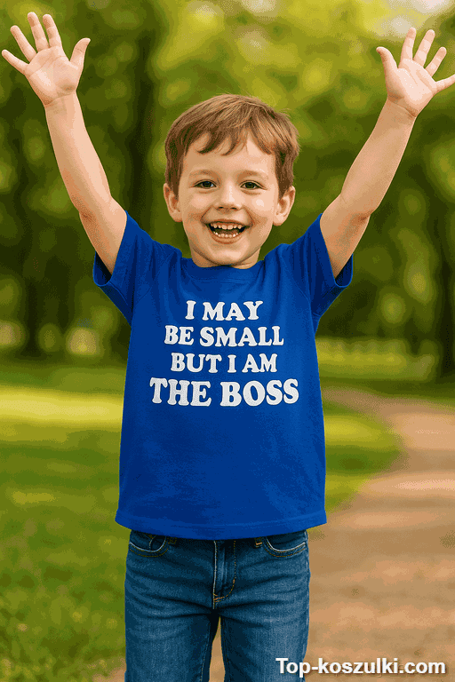 Koszulka dziecięca I am the boss