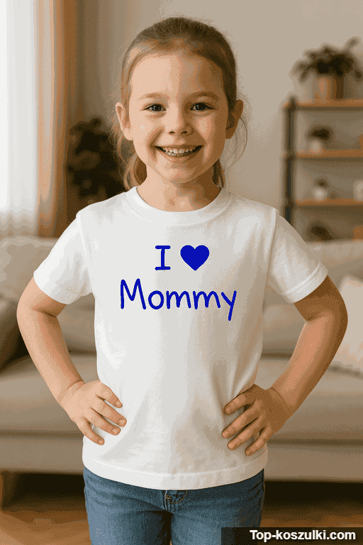 Koszulka dziecięca I love Mommy