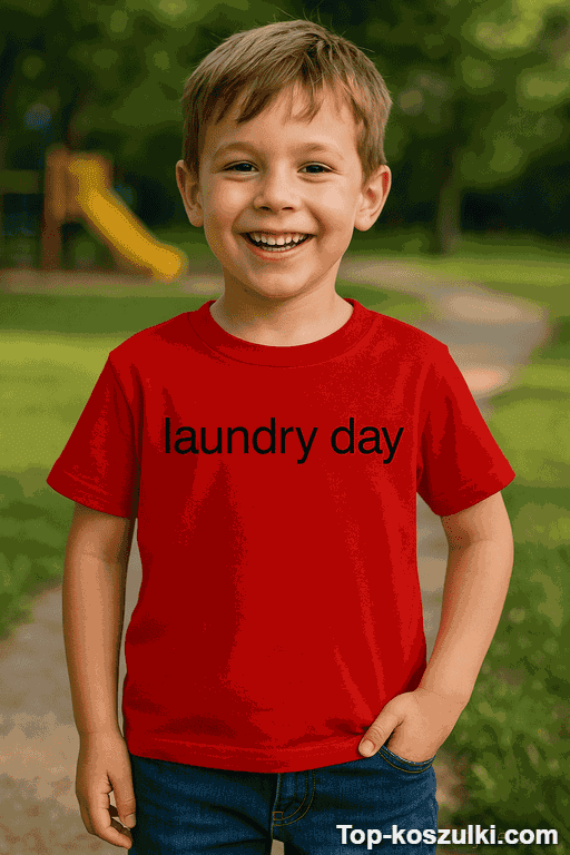 Koszulka dziecięca laundry day