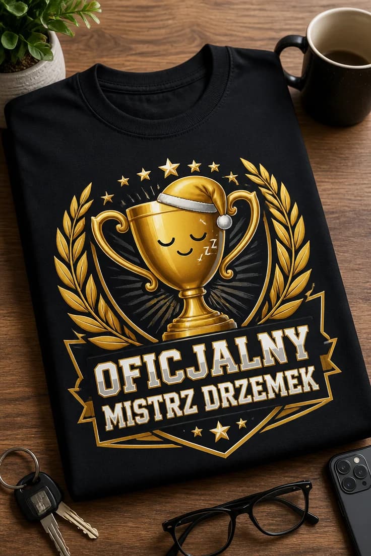 Koszulka Oficjalny mistrz drzemek