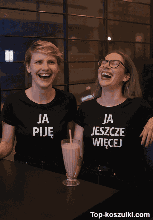 Koszulki dla par ja piję jeszcze więcej