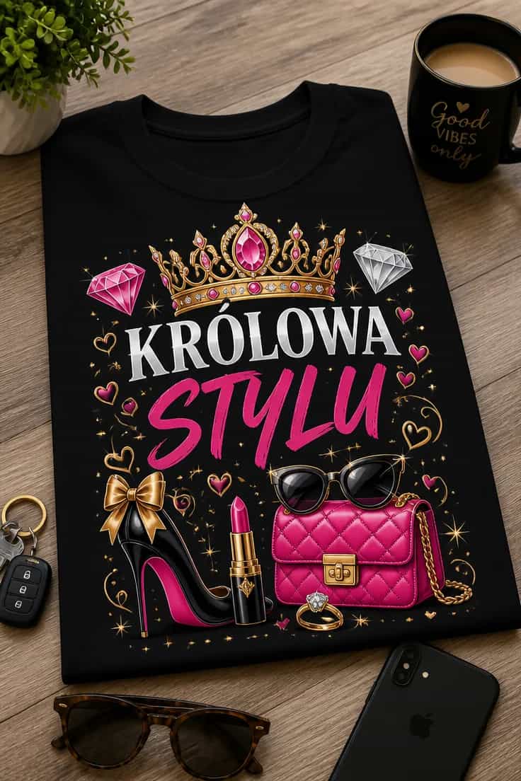 Koszulka dla mamy – Królowa Stylu