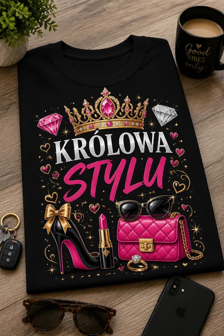 Koszulka dla mamy – Królowa Stylu