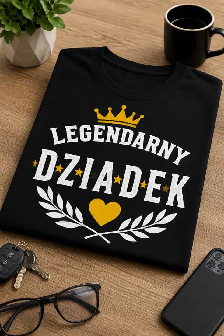 Koszulka dla dziadka – Legendarny Dziadek