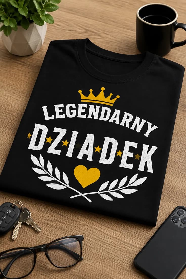 Koszulka dla dziadka – Legendarny Dziadek