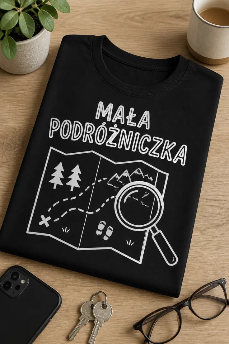Koszulka dla małej podróżniczki – Mała Podróżniczka