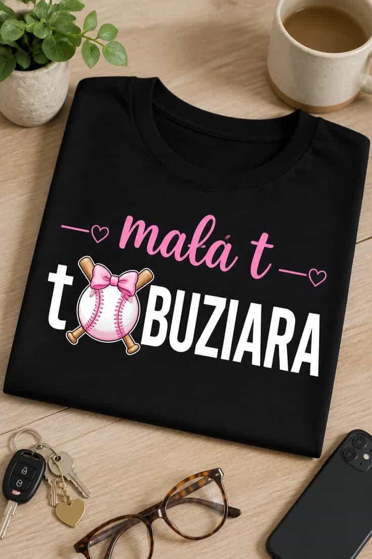Koszulka dla córki – mała t⚾BUZIARA
