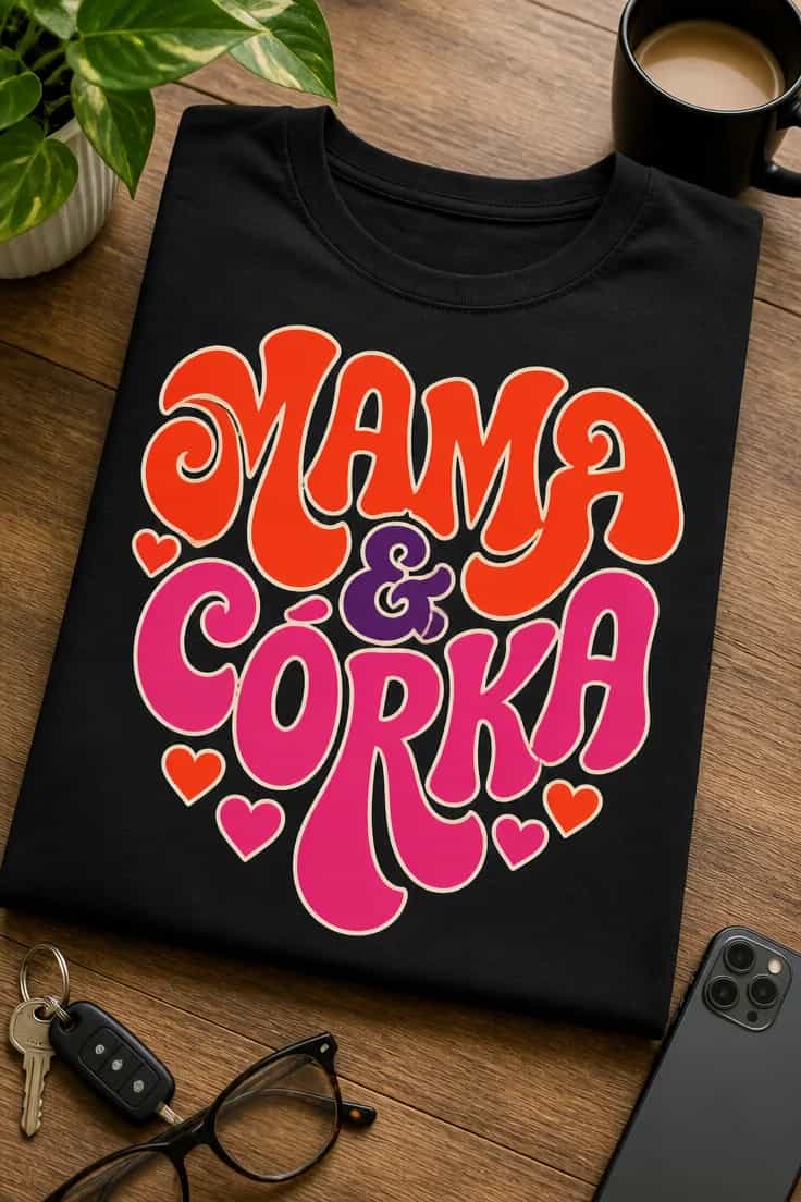 Koszulka dla mamy – mama córka
