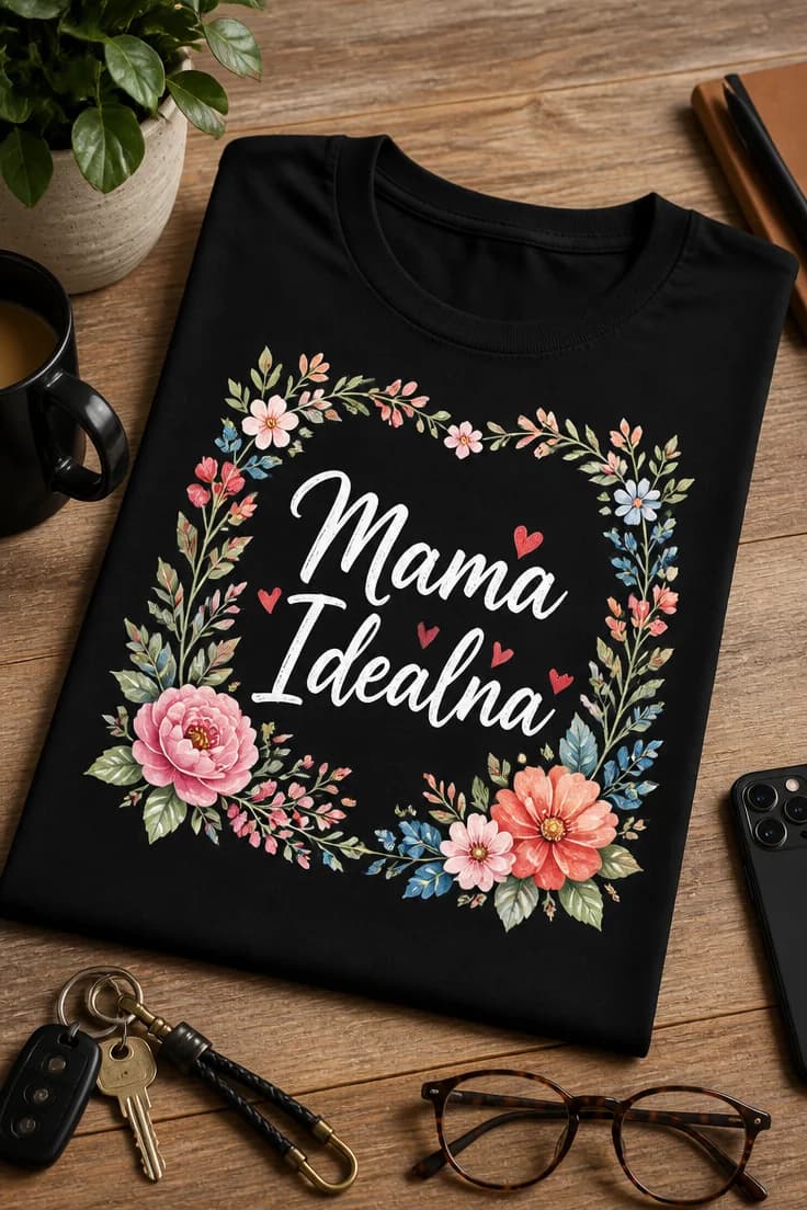 Koszulka dla mamy – Mama Idealna