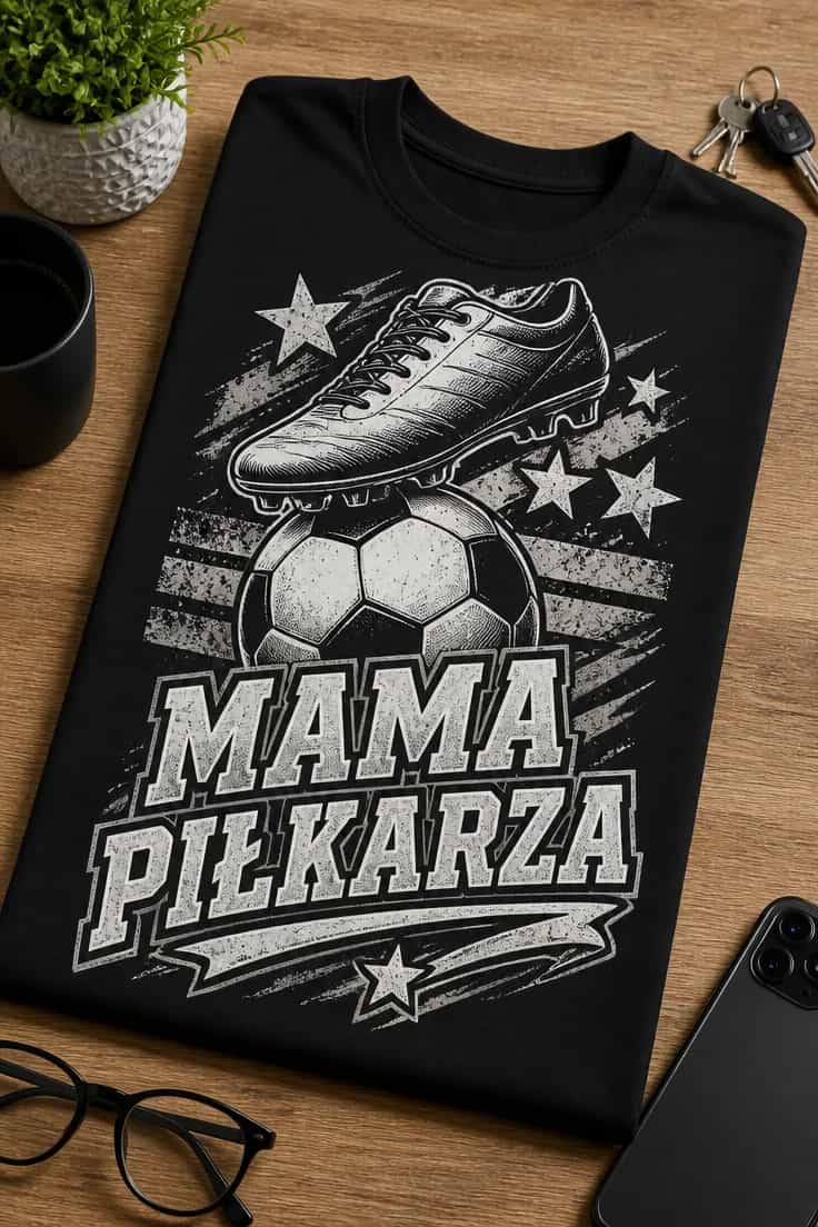 Koszulka dla mamy piłkarza – Mama Piłkarza