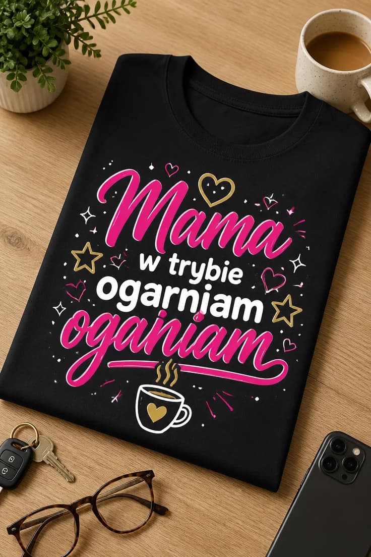 Koszulka dla mamy – Mama w trybie ogarniam