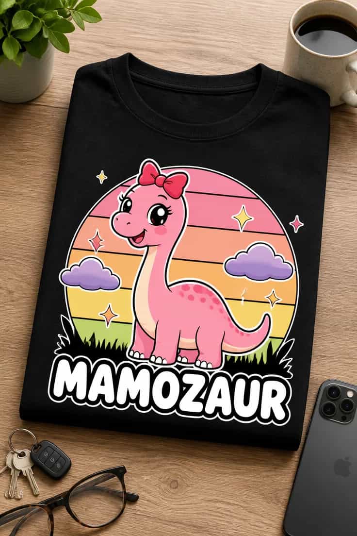 Koszulka dla mamy – Mamozaur 2