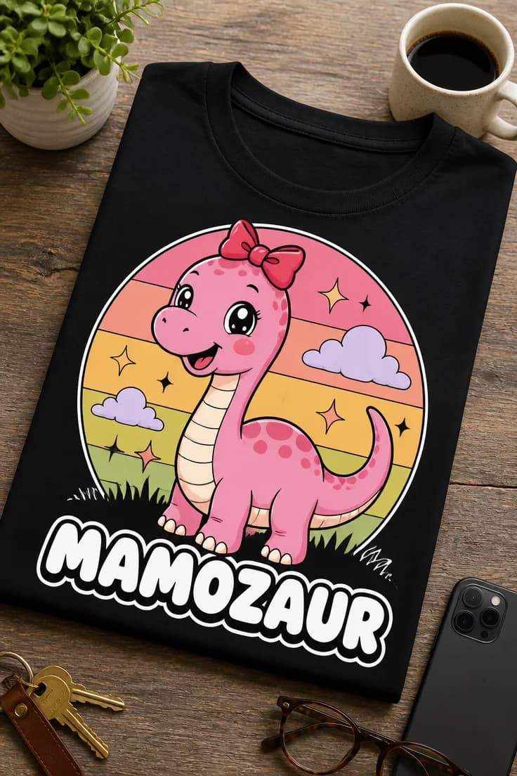 Koszulka dla mamy – Mamozaur 3
