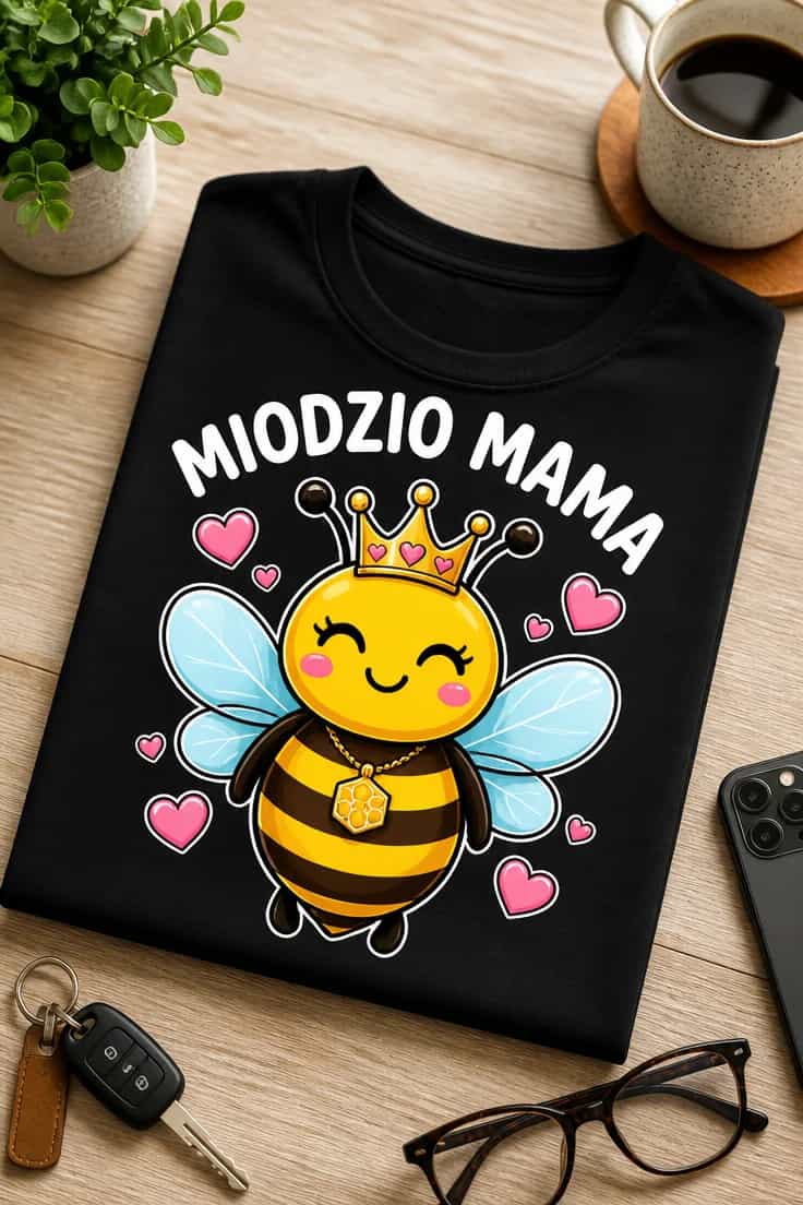 Koszulka dla mamy – Miodzio Mama