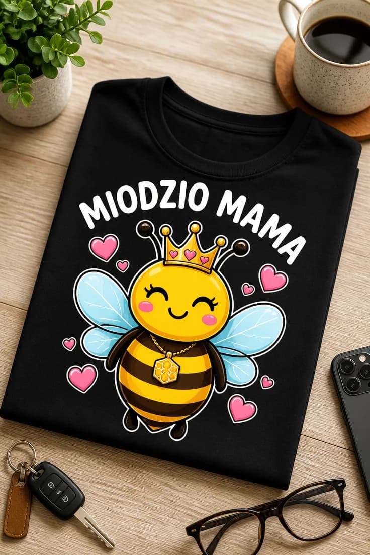 Koszulka dla mamy – Miodzio Mama