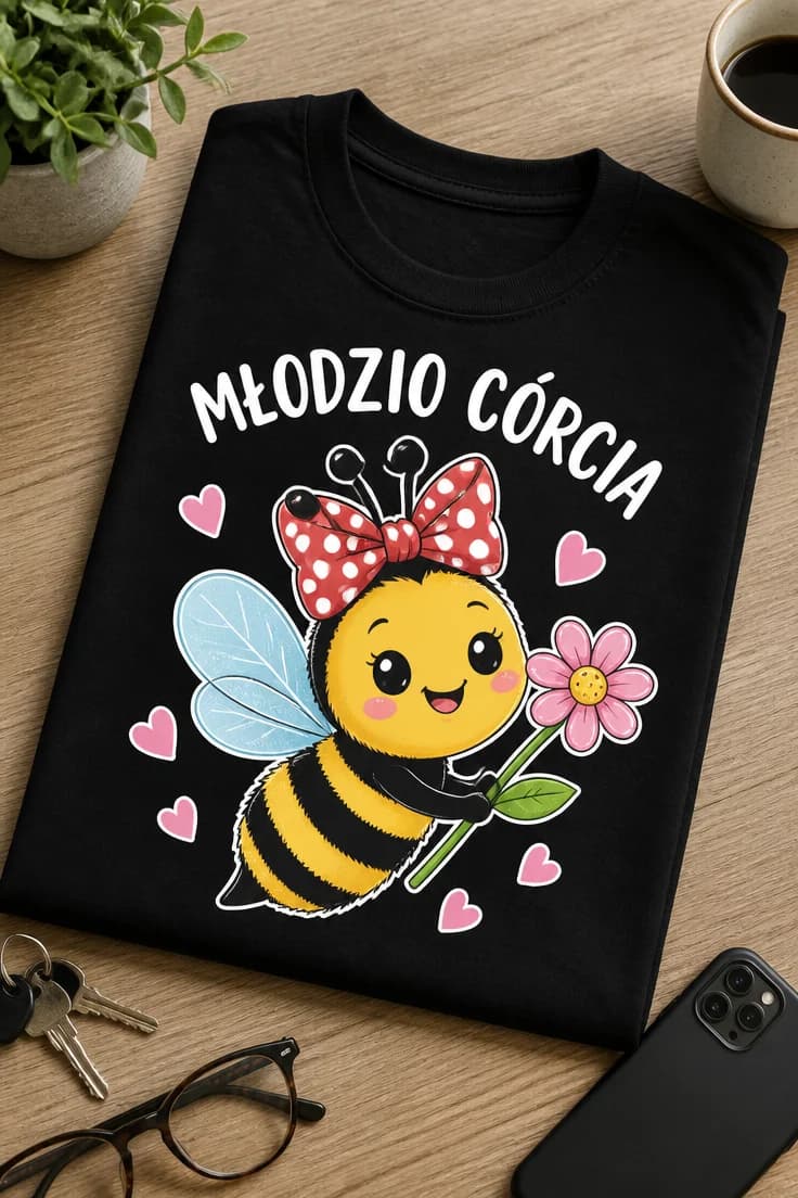 Koszulka dla córki – Młodzio Córcia