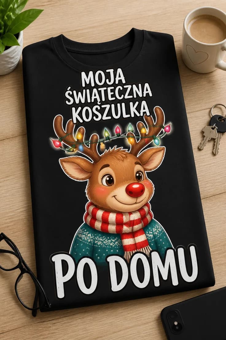 Koszulka moja świąteczna po domu