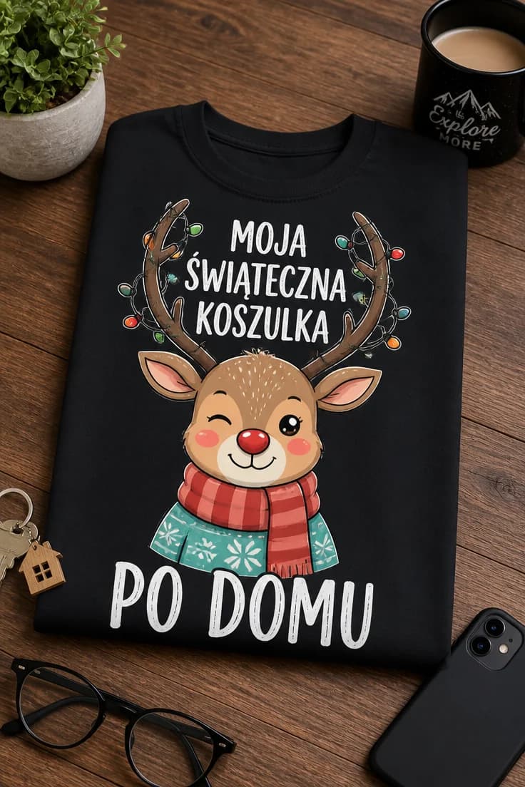 Koszulka moja świąteczna po domu 3
