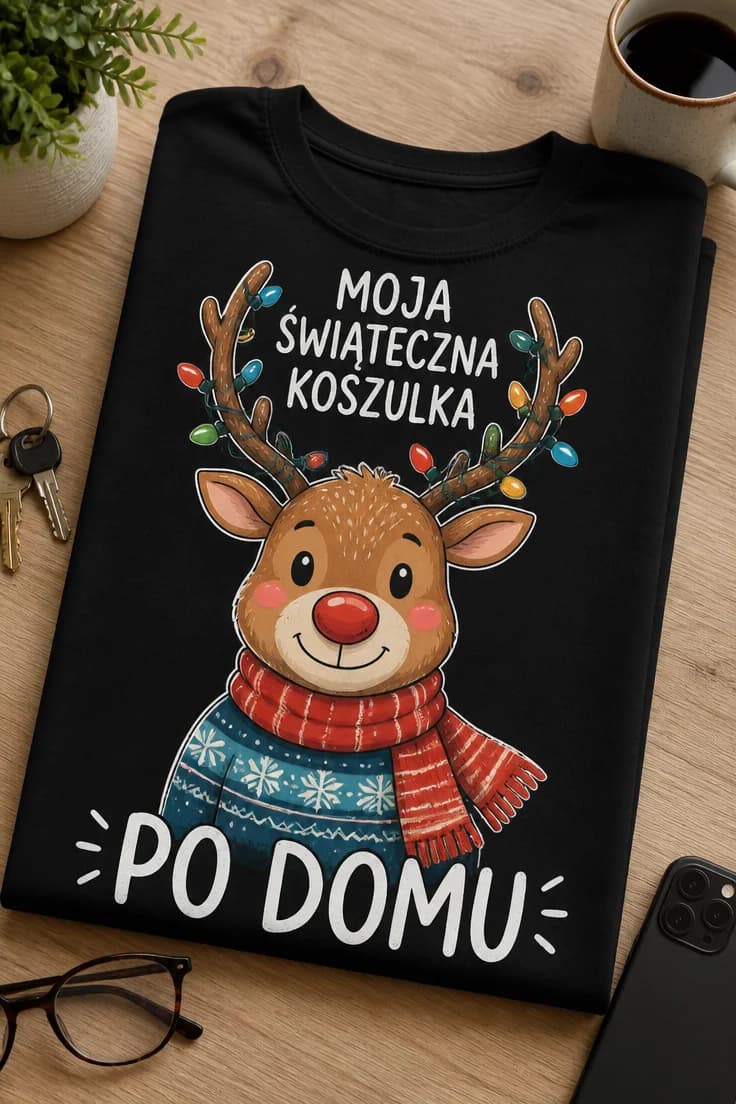 Koszulka moja świąteczna po domu 2