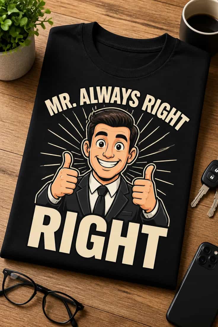 Koszulka dla faceta – Mr. Always Right