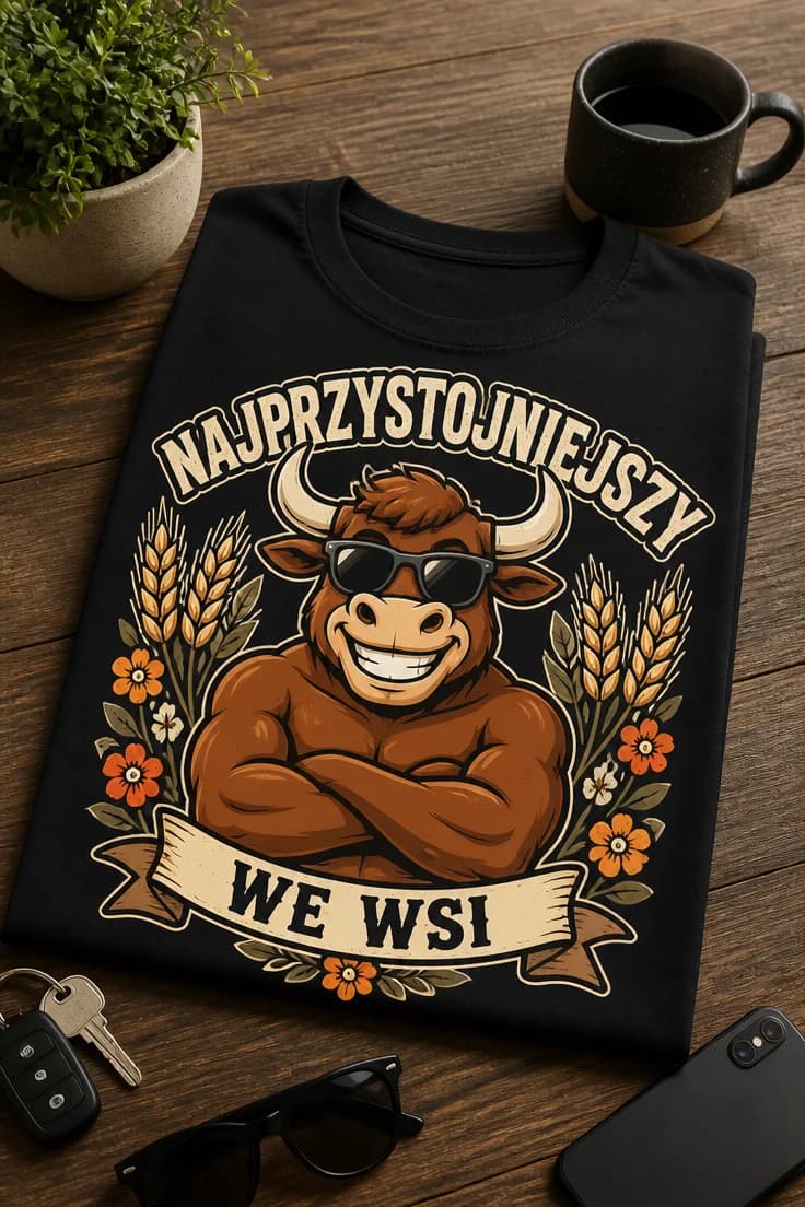 Koszulka najprzystojniejszy we wsi
