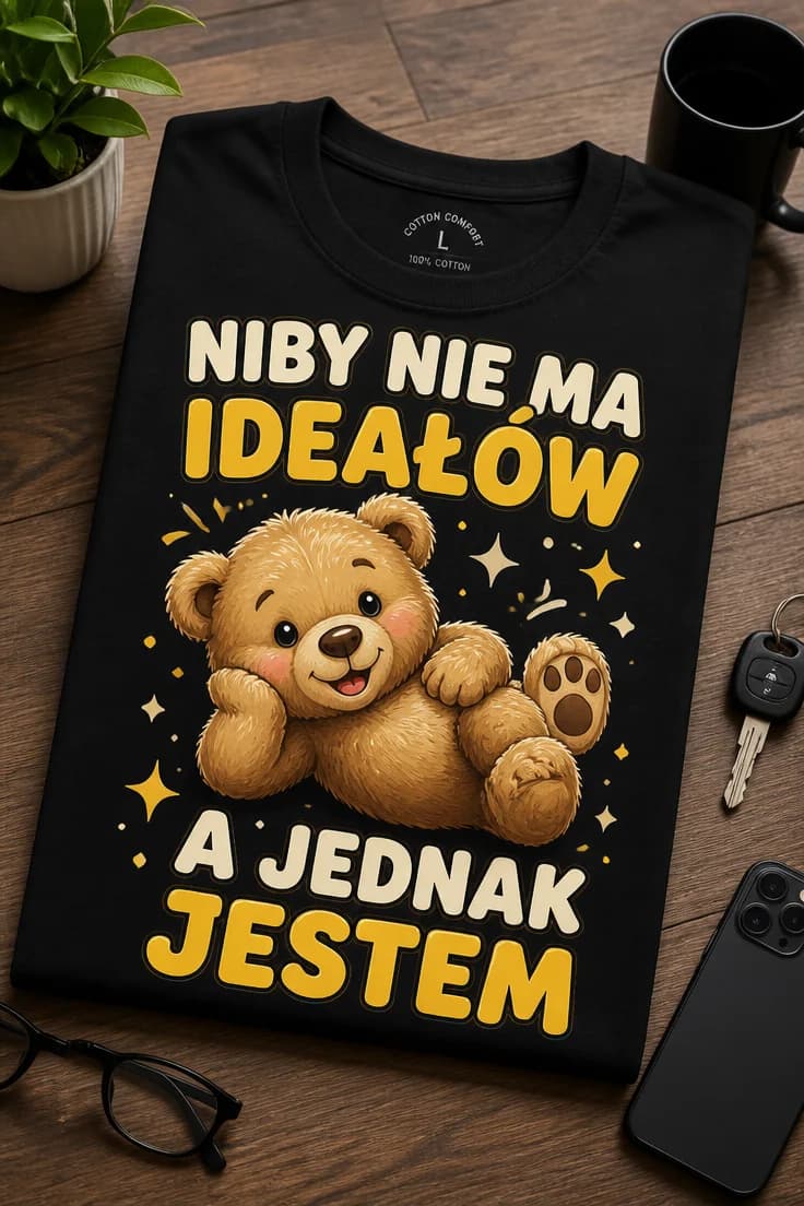 Koszulka niby nie ma ideałów, a jednak jestem